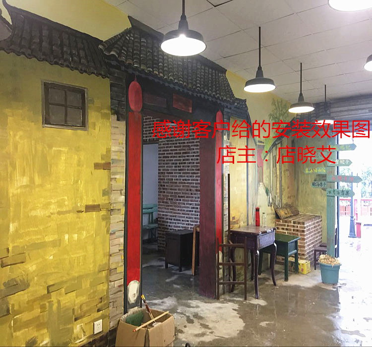 复古搪瓷工矿灯罩艺术咖啡厅阳台吊灯 酒吧吊线灯 加厚搪瓷灯罩在类目 家装主材, 灯具灯饰, 工矿灯具中 - 来自Buy2taobao.com提供专业的淘宝代购服务