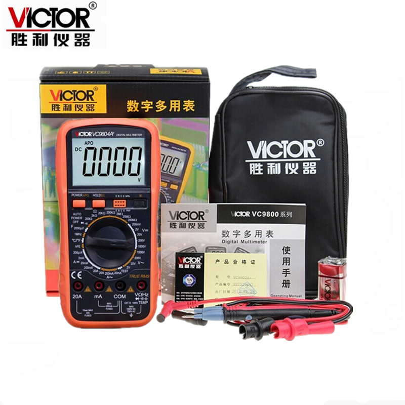 正品胜利VC9805A+/VC9806A+/VC9807A+/VC9808+数字为万用表|msdalam kategori perkakasan/alat, instrumen, multimeter - dari Buy2taobao.com untuk memberikan perkhidmatan ejen Taobao profesional membeli