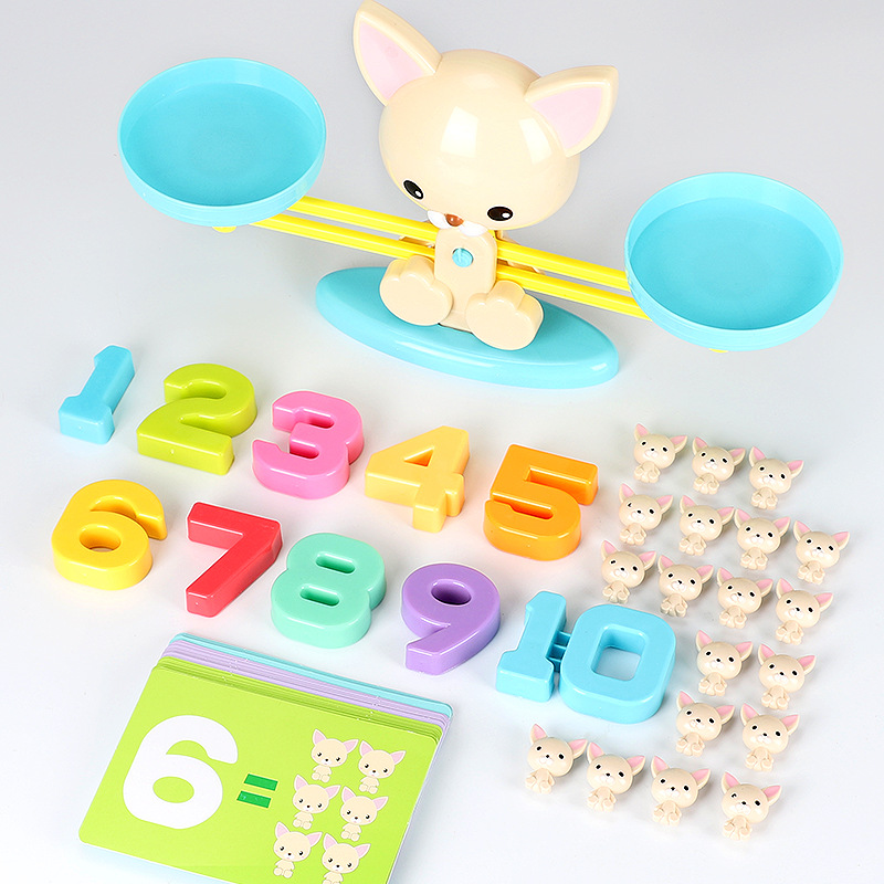 puppy up小狗天平数字启蒙玩具数学数字加减法儿童天平益智玩具|msdalam kategori Toy/bayi/teka-teki/blok bangunan/model, Pembelajaran awal/mainan pintar, Lain mainan pendidikan awal - dari Buy2taobao.com untuk memberikan perkhidmatan ejen Taobao profesional membeli