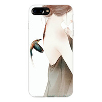 性全包保护壳-9PLUS欧美性感美女创意全包保