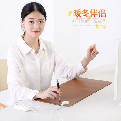 冬季暖桌垫办公学生专用暖手宝发热保暖鼠标垫电热板写字台书写板