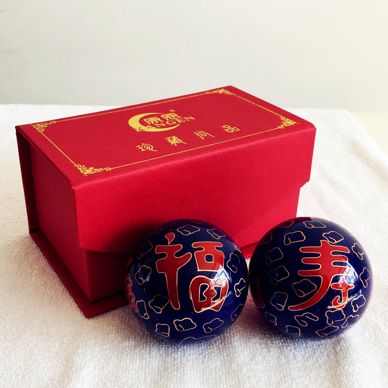 保定铁球景泰蓝福寿健身球手球老年保健球按摩球送老人生日礼物在类目 运动/瑜伽/健身/球迷用品, 踏步机/中小型健身器材, 健身球/保健球中 - 来自Buy2taobao.com提供专业的淘宝代购服务