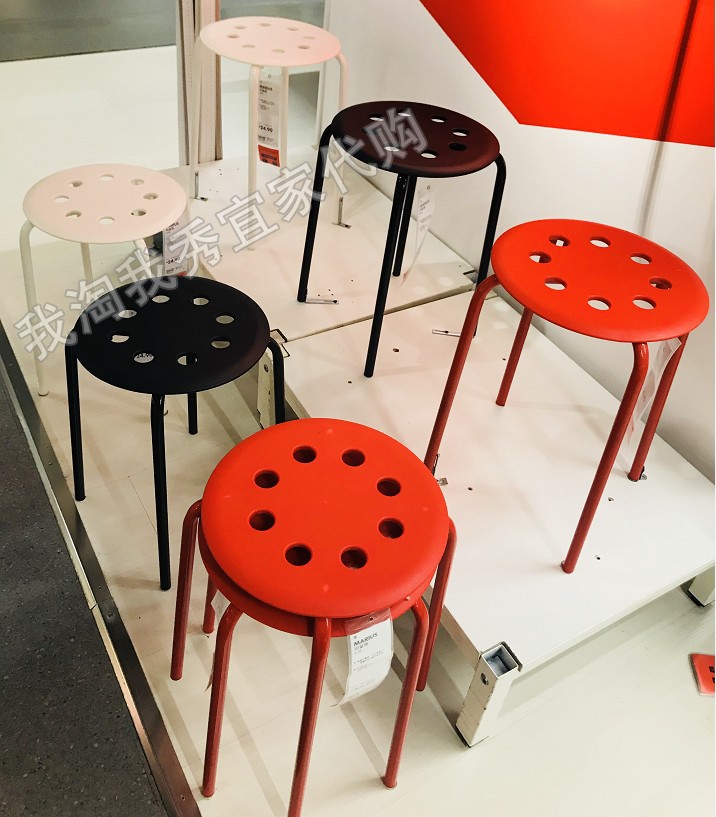 undefined2 IKEA Domestic Agency purchase Agency purchase Dog Round stool Stacking stool Workbench stool Meals stool Zuodengundefinedin the Residential furniture , Class Seats , Stools , Other stool category - from Buy2taobao.com to provide professional Taobao agent buy service