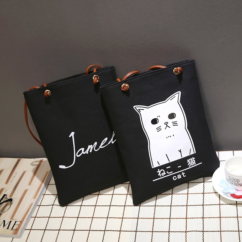 18 Korea Version Simplicity Canvas bag Men and women Single shoulder handbag Student wear schoolbag Environmental protection shopping bagin the Sports bag/Outdoor package/Fitting , Satchel/Bag/Leisure package category - from Buy2taobao.com to provide professional Taobao agent buy service