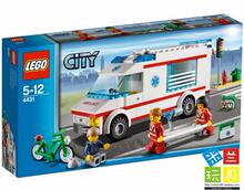 米兰玩具专柜正品 乐高 LEGO 4431 城市系列 救护车 2012新款