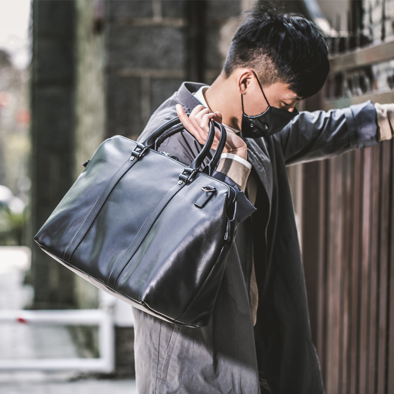 In case of salt capacity cowhide Travelling bag The first layer genuine leather A business travel business affairs portable Men's bag One shoulder Diagonal packagein the Leather/Lady bags/Men's bag, Bag category - from Buy2taobao.com to provide professional Taobao agent buy service