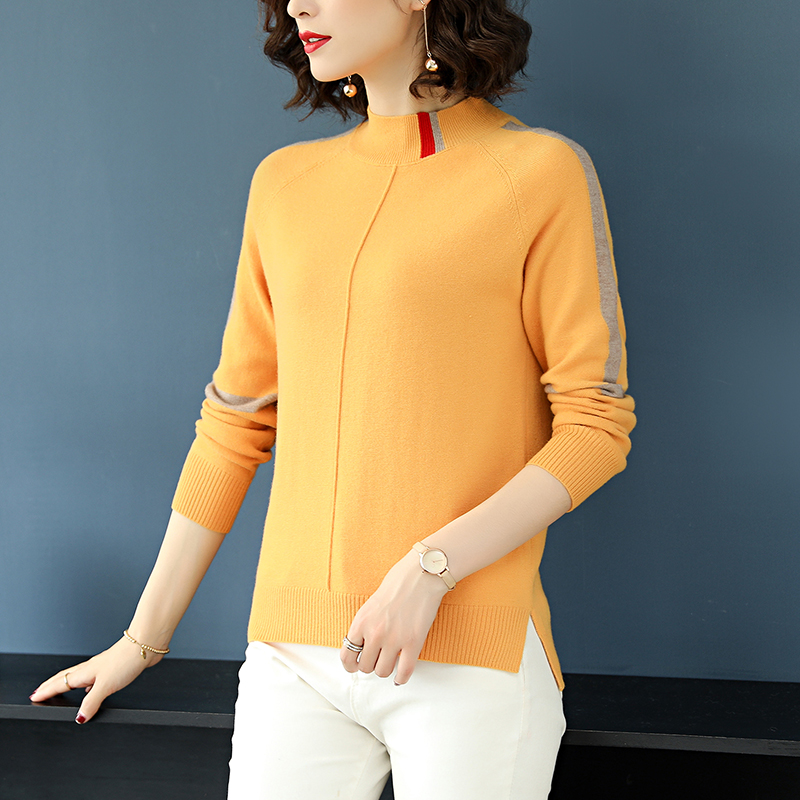 routine Socket Half a Korean Edition Long sleeve Primer Sweater Solid Self cultivation coat Women's wear singleton sweaterin the Women's clothing/Boutique , Sweaters category - from Buy2taobao.com to provide professional Taobao agent buy service