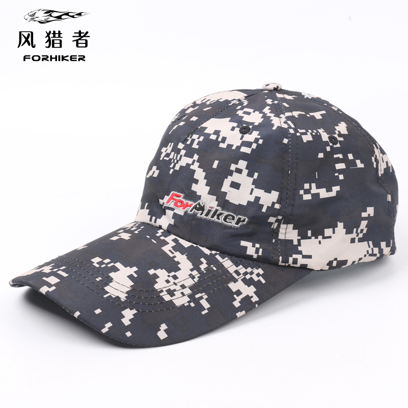 风猎者户外迷彩钓鱼帽子防晒透气速干遮阳帽大帽檐防晒帽太阳帽男在类目 户外/登山/野营/旅行用品, 垂钓装备, 钓鱼帽中 - 来自Buy2taobao.com提供专业的淘宝代购服务
