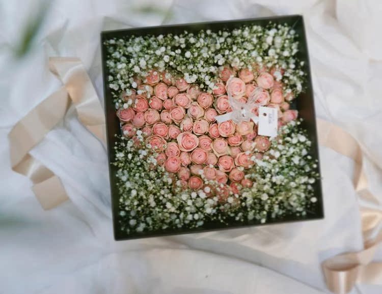 情人节成都鲜花浪漫礼物满天星玫瑰礼盒生日祝福送女友爱人友情|ruв категории доставка цветов/цветок моделирования/растения садоводства, доставка цветов (город) - от Buy2taobao.com для оказания профессиональной услуги покупки агента Taobao