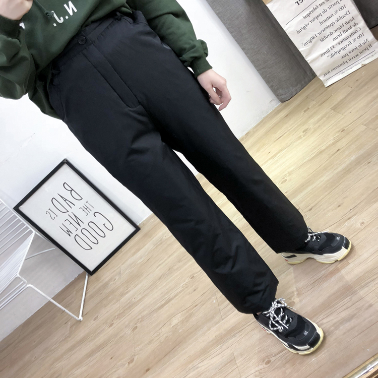 鴨絨羽絨褲女外穿高腰顯瘦加厚冬季新款中老年媽媽寬松保暖長褲子在類目 女裝/女士精品, 褲子, 棉褲/羽絨褲中 - 來自Buy2taobao.com提供專業的淘寶代購服務