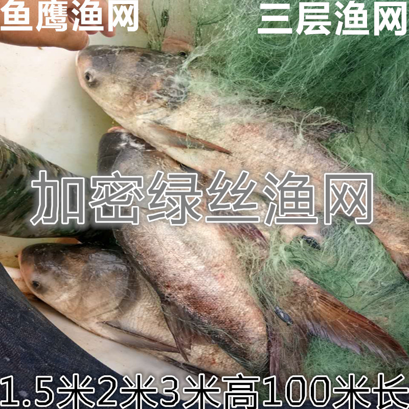 渔网粘 网三层鱼网进口丝1.5米至5米高100米长沉网鲫鱼捕鱼网包邮|ruв категории открытый/альпинизм/в поход/Поездки товаров, Рыбалка оборудования, подгузник/креветки в клетку/Другие удочку - от Buy2taobao.com для оказания профессиональной услуги покупки агента Taobao