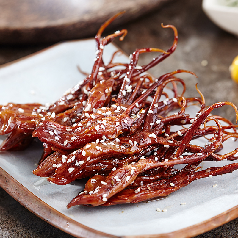 【一鸽食堂】酱鸭舌甜辣味鸭肉零食小吃特产卤味即食熟食鸭舌100g|ruв категории закуски/орехи/специальность, вяленое мясо/свинину, говядину/мясное закуски, утиный закуски - от Buy2taobao.com для оказания профессиональной услуги покупки агента Taobao