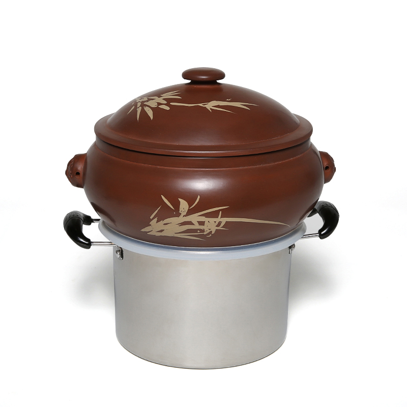 Boilers partner thickening Stainless steel Yunnan Gas pot chicken household steamer Stew pot 304 Thick stainless steelin the Kitchen/Cooking utensils , Cooking utensils , Cookware/Pot/Kettle , Steamer category - from Buy2taobao.com to provide professional Taobao agent buy service