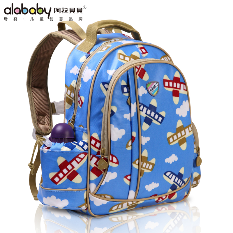 Alababy Pupil bag 1-2-3 grade Child Lightening Spinal children Backpack Boy girl studentin the Toy/Childs/Puzzle/Building block/Model , Bags for children/Backpack/Bags , Schoolbag category - from Buy2taobao.com to provide professional Taobao agent buy service