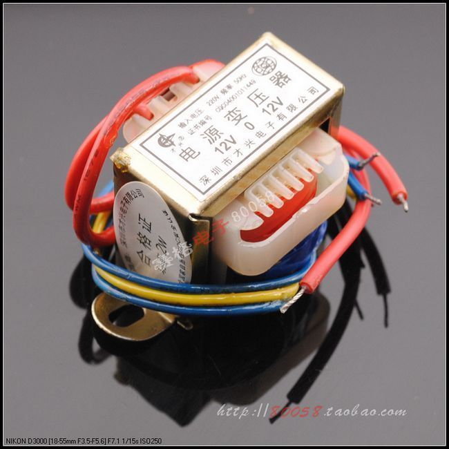 2W双12V【才兴牌方牛E牛E型变压器220V转12V】已通过CQC认证铜线|msdalam kategori Peralatan Audio-visual, aksesori audio dan video elektronik, aksesori audio hifi, Transformer - dari Buy2taobao.com untuk memberikan perkhidmatan ejen Taobao profesional membeli