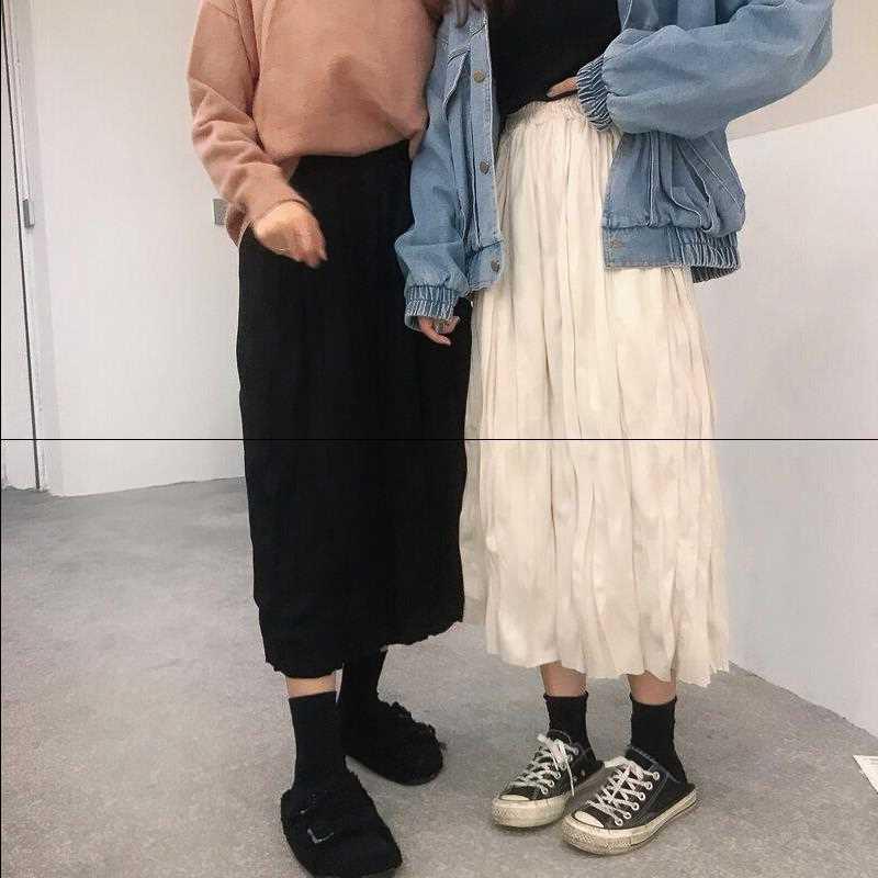 Autumn and winter new pattern Korean Edition chic Easy Versatile Pleated skirt skirt Paige Skirt longuette student skirtin the Women's clothing/Boutique , Skirts category - from Buy2taobao.com to provide professional Taobao agent buy service