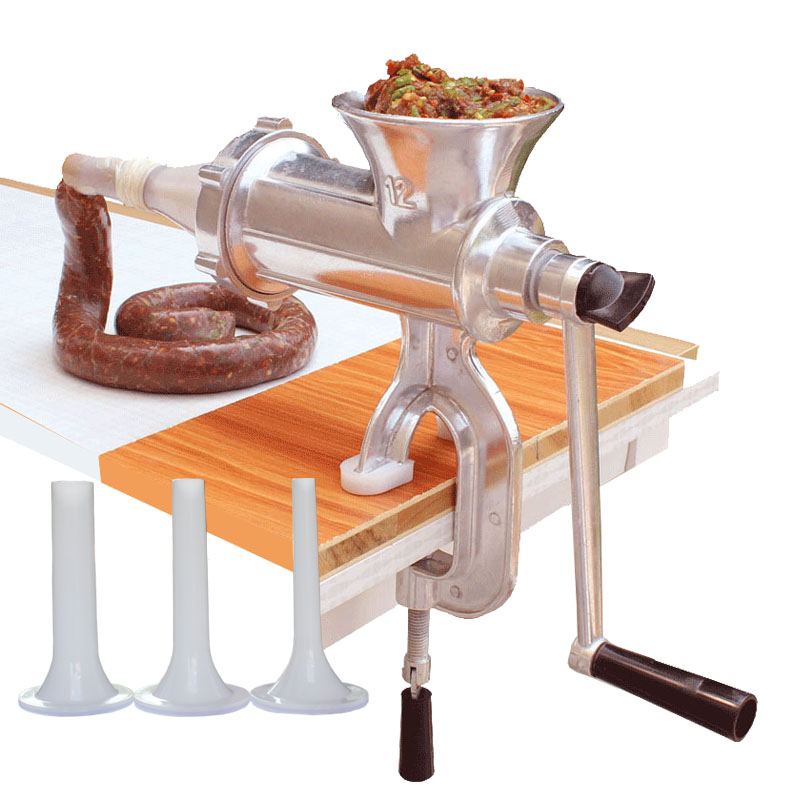 Enema machine household Manual Mincer Hand shake small-scale Sausage machine Sausage Canned sausage Twisted filling machinein the Kitchen/Cooking utensils , Kitchen Gadgets/Kitchen storage , Mincer/Mince treasure category - from Buy2taobao.com to provide professional Taobao agent buy service