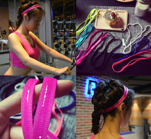 understatement non-slip motion Hair rope Bodybuilding Night run yoga woman Hair band Wearing Headband Prevent Sweat bandin the Sports/Yoga/Fitness/Fans supplies , Yoga , Yoga ribbon category - from Buy2taobao.com to provide professional Taobao agent buy service