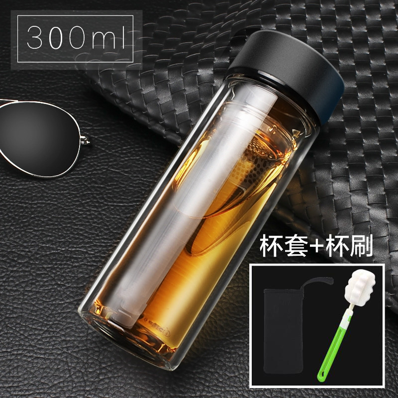 玻璃杯子便携茶杯女耐热双层泡茶杯随手杯定制logo创意礼品水杯子|msdalam kategori pinggan mangkuk, Cup/cawan/cerek, Glass - dari Buy2taobao.com untuk memberikan perkhidmatan ejen Taobao profesional membeli