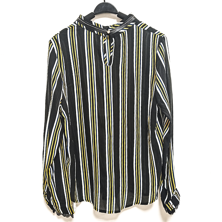 WO001 Vertical stripe Real silk jacketin the Women's clothing/Boutique , Shirt category - from Buy2taobao.com to provide professional Taobao agent buy service