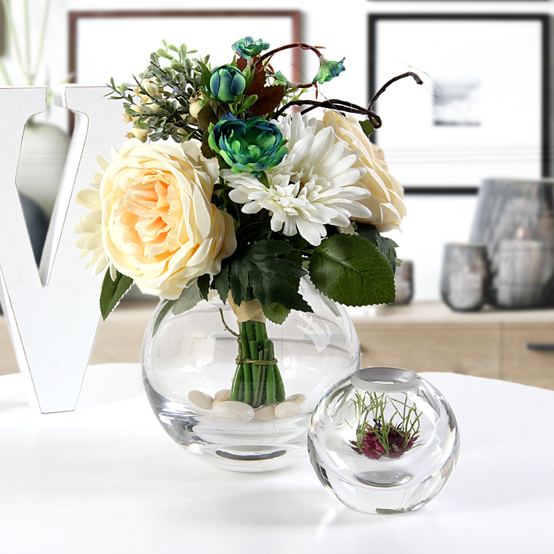 modern Simplicity Glass flower arrangement vase European style originality a living room Glass Floral organ Northern Europe Home Furnishing ornament Decorationin the Home accessories , Vase/Flower/Artificial flowers/Imitation jewelry , Flower/Vase , Vase category - from Buy2taobao.com to provide professional Taobao agent buy service