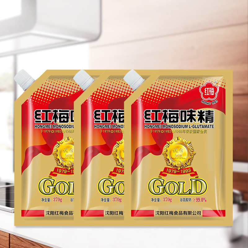 红梅味精金奖 炒菜炖菜煲汤调味料调味品370g*3袋 家用批发 包邮在类目 粮油米面/南北干货/调味品, 调味品/果酱/沙拉, 日常调味品, 鸡精/味精中 - 来自Buy2taobao.com提供专业的淘宝代购服务