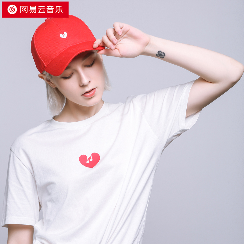 网易云音乐官方棒球帽 音乐心 男女同款 夏季时尚潮流个性鸭舌帽在类目 服饰配件/皮带/帽子/围巾, 帽子中 - 来自Buy2taobao.com提供专业的淘宝代购服务