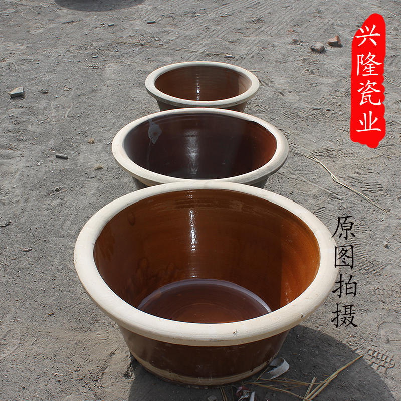 特大號陶瓷老式盆油條和面盆曬醬盆鬥盆拉面攪拌盆大型盆栽植物盆在類目 餐飲具, 餐具, 盆中 - 來自Buy2taobao.com提供專業的淘寶代購服務