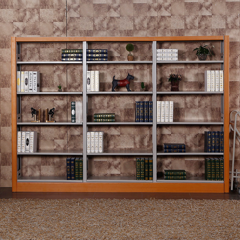 thickening Steel shelves Library Single Double sided bookshelf Reading room bookshelf Bookstore shelves Data shelfin the Business/Office Furniture , Shelf/Showcase , Book shelves category - from Buy2taobao.com to provide professional Taobao agent buy service