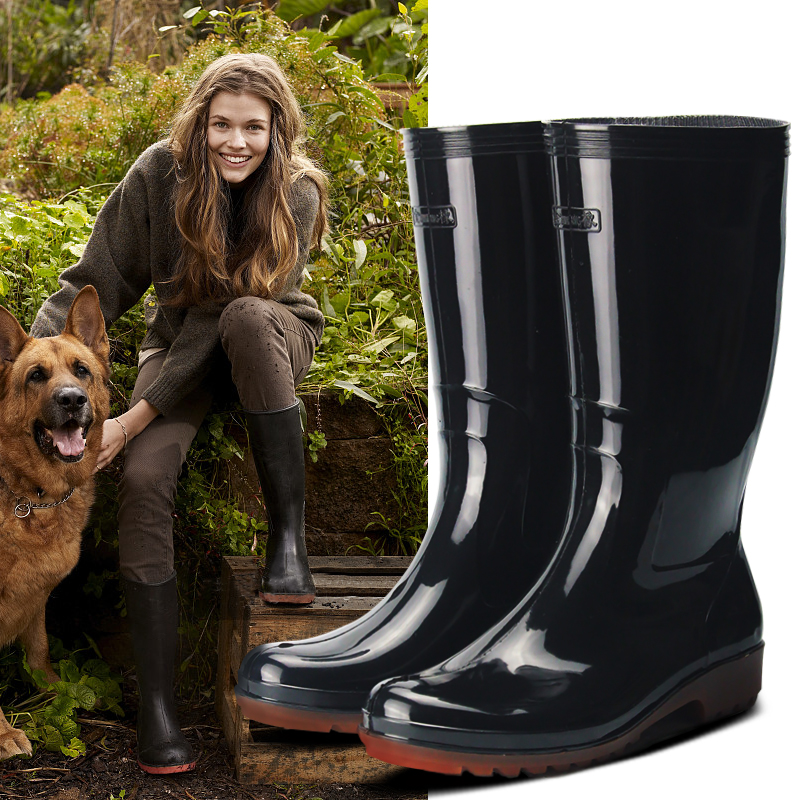 non-slip adult outdoors water boots waterproof High cylinder Rubber shoes Overshoes Boots summer Rain shoes Trend Water shoesin the Women's Shoes, Rain Boots category - from Buy2taobao.com to provide professional Taobao agent buy service