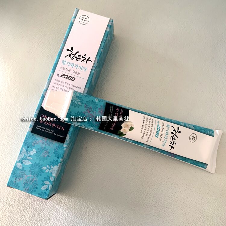 韓國牙膏 愛敬2080清龈茶茉莉花香味牙膏口氣清新護龈190克 綠在類目 洗護清潔劑/衛生巾/紙/香薰, 洗髮沐浴/個人清潔, 口腔護理, 牙膏中 - 來自Buy2taobao.com提供專業的淘寶代購服務