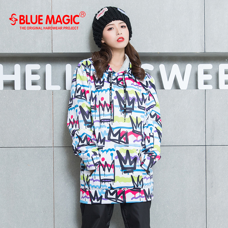 BlueMagic 潮男女長款帽衫防水軟殼雙板單板防風保暖滑雪帽衫女在類目 戶外/登山/野營/旅行用品, 戶外服裝, 滑雪服, 滑雪衣中 - 來自Buy2taobao.com提供專業的淘寶代購服務