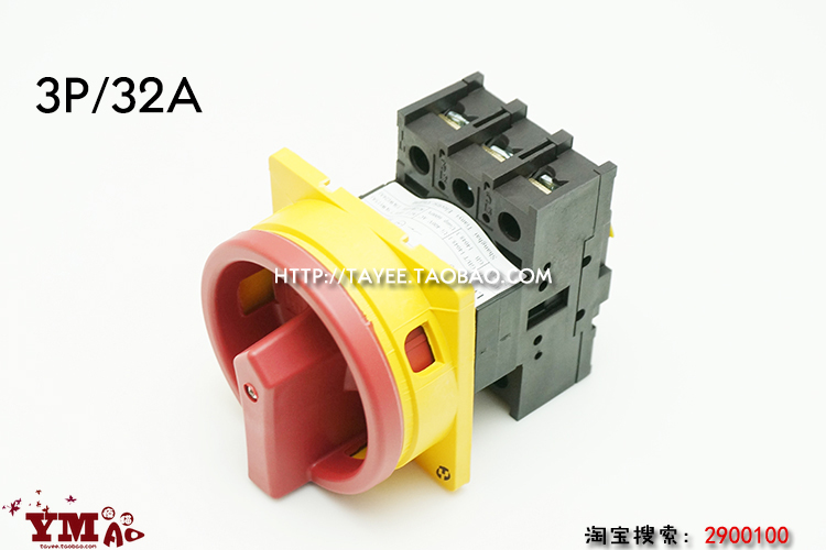 tayee Shanghai Tin Yat Three-phase Power switch LW42B32-1016/L Disconnectors 3P On-off switch 32Ain the 3C Digital Accessories, Electronic components market , Electronic component , Switching elements category - from Buy2taobao.com to provide professional Taobao agent buy service