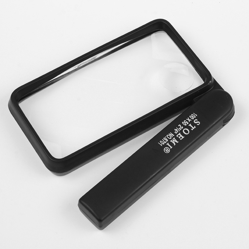 Thinking how beautiful 2 times Handheld fold read magnifier Optical lenses Middle and old age read Read newspapers study 6701in the Outdoor/Mountaineer/Camping/Travel Goods , Tool/Multi Tools , Magnifier category - from Buy2taobao.com to provide professional Taobao agent buy service