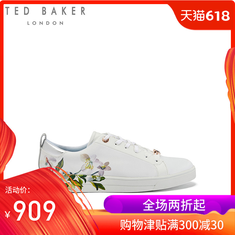 TED BAKER2019 New summer spring lady exquisite printing leisure time Flat shoesin the Women's Shoes, High shoes category - from Buy2taobao.com to provide professional Taobao agent buy service