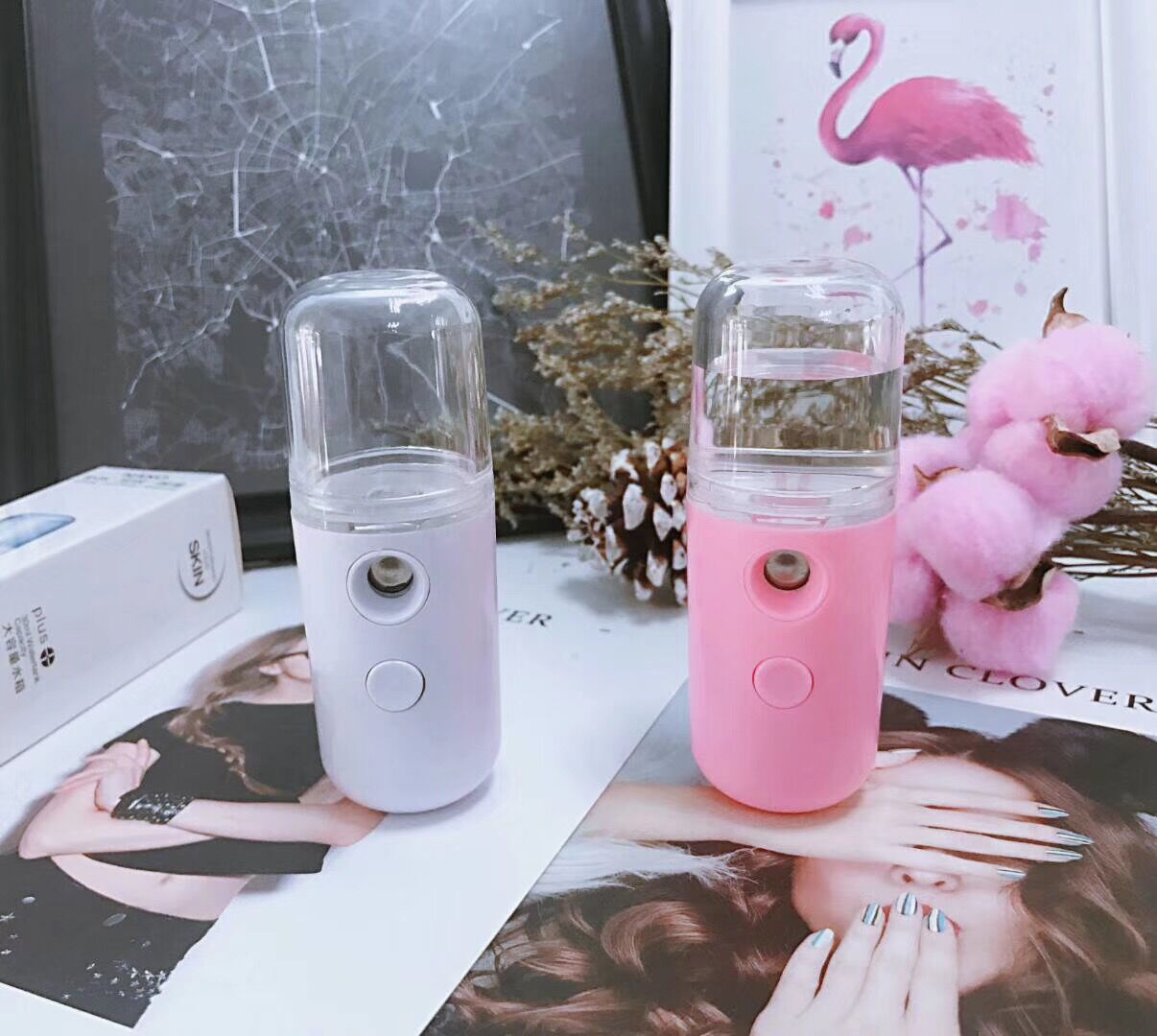 SKIN Mini Nanometer Spray Water meter convenient Cold spray Face humidifier Steaming the face Make up Moisture replenishmentin the Personal Care/Health/Massage equipment , Clean Beauty Tools , Beauty sprayer/Steaming the face category - from Buy2taobao.com to provide professional Taobao agent buy service