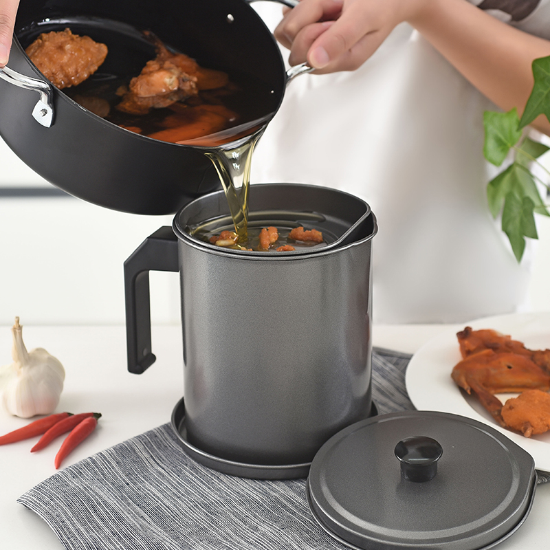 Stainless steel filter screen Oil pot capacity Fried Lard Oil tank kitchen household Leak proof Lecythus Oil tankin the Kitchen/Cooking utensils , Cooking utensils , Other category - from Buy2taobao.com to provide professional Taobao agent buy service