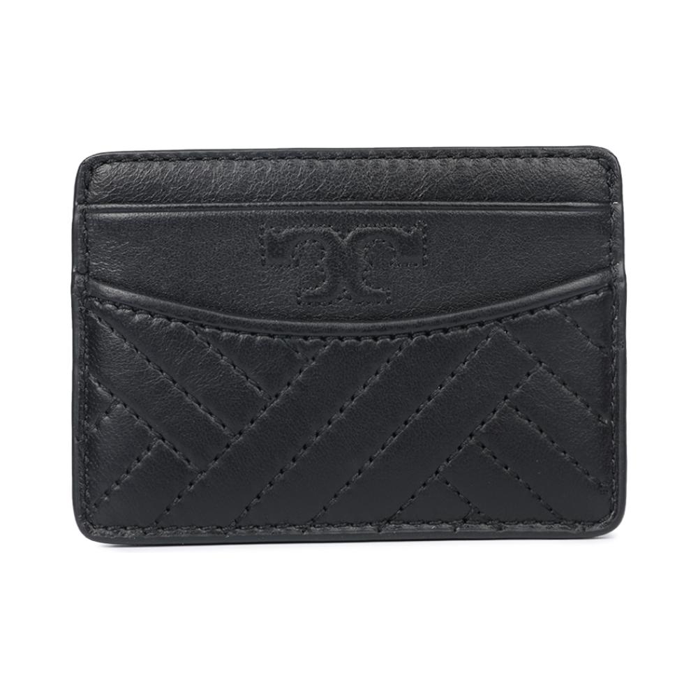 Tory Burch black suture decorate Simplicity fashion lady Card packagein the Leather/Lady bags/Men's bag, Card package category - from Buy2taobao.com to provide professional Taobao agent buy service