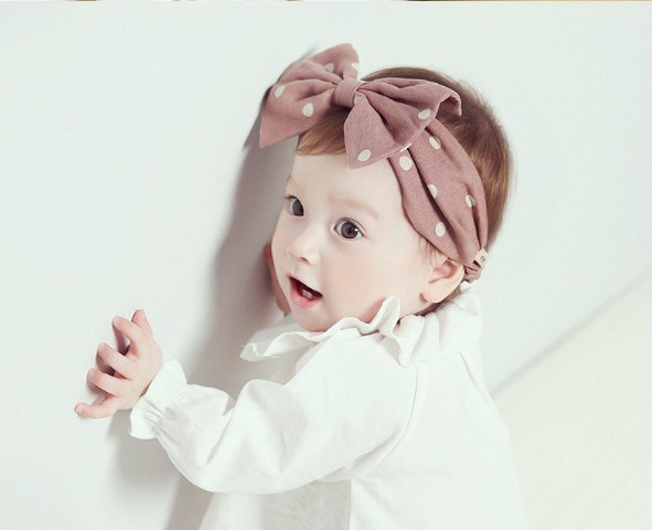 baby Hair band Fontanelle Korean Edition Female baby Flower Headdress princess 0-3-6-12 A month newborn Fontanellein the Children/Baby/Family fitted , Children's Accessories , Hair Accessories category - from Buy2taobao.com to provide professional Taobao agent buy service