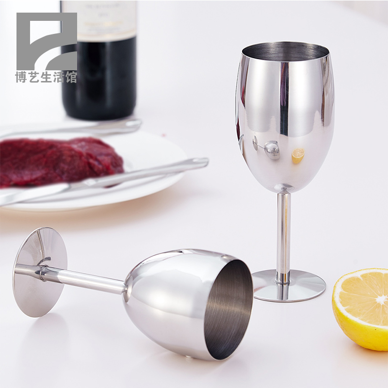 Stainless steel Wine cup Champagne Cup Goblet Wineglass glass bar Wine furniture Home Furnishing Swing sets Suppliesin the Tableware , Flagon/Wineglass/Wine , Wineglass category - from Buy2taobao.com to provide professional Taobao agent buy service