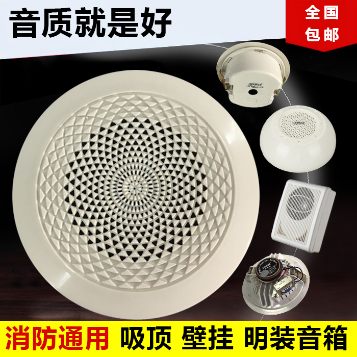 海湾北大青鸟利达华信泰和安泛海三江3W吸顶广播消防壁挂音箱 6寸在类目 影音电器, 工程解决方案中 - 来自Buy2taobao.com提供专业的淘宝代购服务