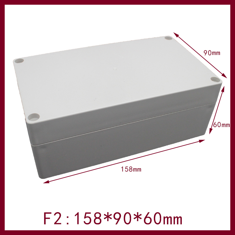 158*90*60mm ABS Indoor and outdoor Waterproof box F2 Plastic housing Power switch box Electrical enclosurein the Electronic/Electrician , Burglar alarm equipment and systems , Security accessories category - from Buy2taobao.com to provide professional Taobao agent buy service