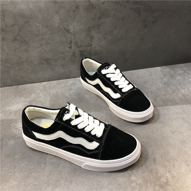 Hot Code MEMA Shoe female dermis 2019 Autumn new pattern Flat bottom Black Versatile student motion skate shoes Red Shoesin the Women's Shoes, Low shoes category - from Buy2taobao.com to provide professional Taobao agent buy service