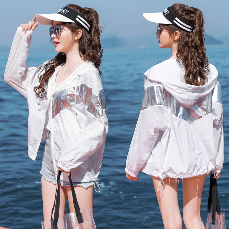 很仙的防曬衣女2019新款網紅薄款短款外套百搭時尚防紫外線防曬服在類目 女裝/女士精品, 短外套中 - 來自Buy2taobao.com提供專業的淘寶代購服務