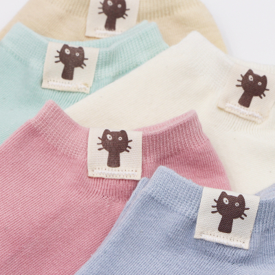 袜子女短袜浅口韩国可爱纯棉薄款夏季学院风隐形袜低帮纯色船袜女