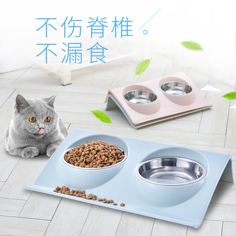 宠物碗架猫碗狗碗不锈钢狗盆双碗猫粮食盆喝水盆泰迪饭盆猫猫用品|ruв категории животное/Животное питание и принадлежностей, кошка/собака товаров, чаша - от Buy2taobao.com для оказания профессиональной услуги покупки агента Taobao