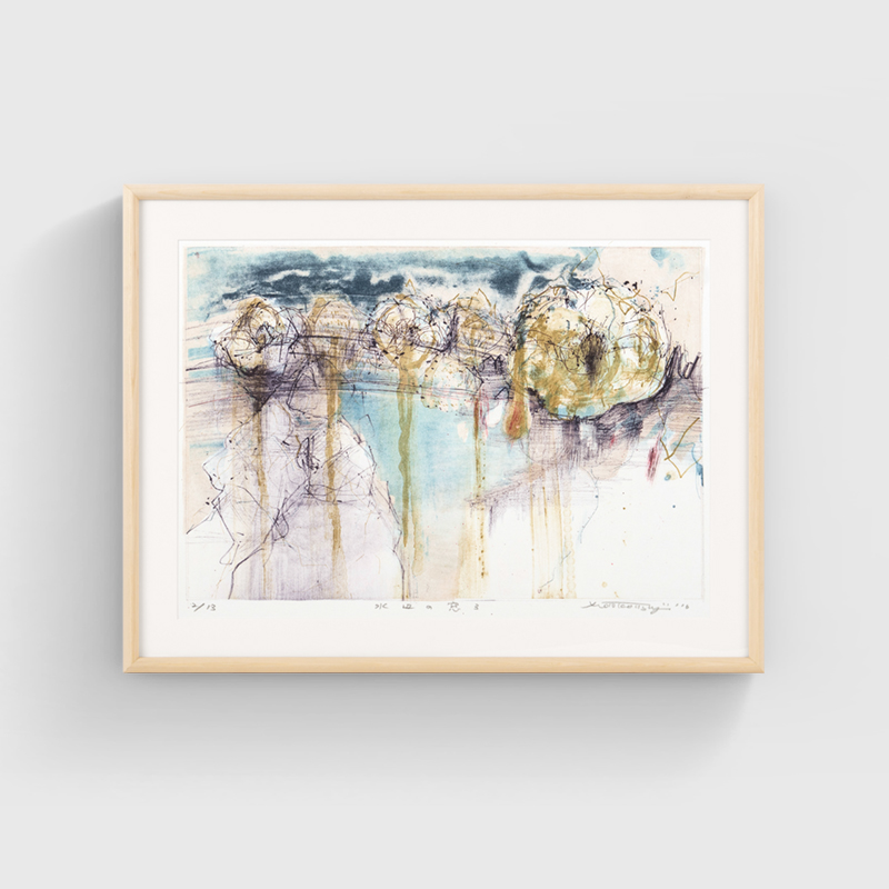 Japanese Artists Morioka Shimotoko manual Limit autograph print seriesin the Home accessories , Decorative painting , print category - from Buy2taobao.com to provide professional Taobao agent buy service