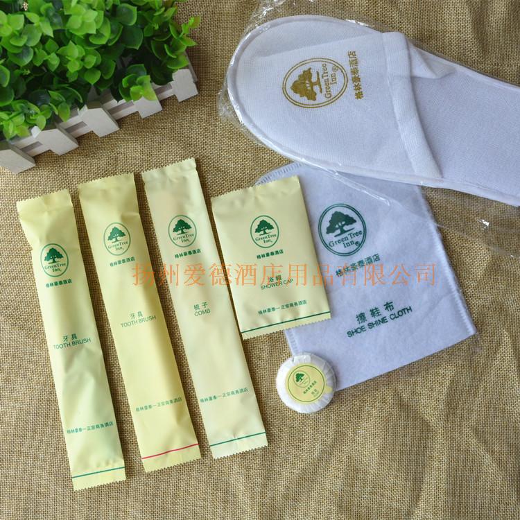 格林豪泰酒店宾馆客房用品 通货六小件牙刷牙具易耗拖鞋洗沐香皂在类目 家庭/个人清洁工具, 个人洗护清洁用具, 洗漱包中 - 来自Buy2taobao.com提供专业的淘宝代购服务