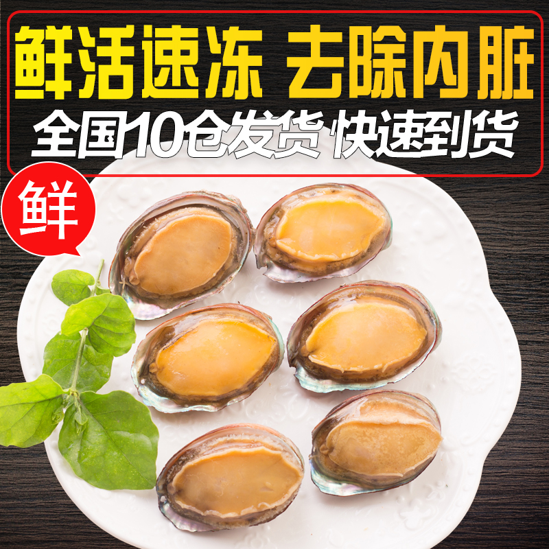 正宗新鲜超大鲍鱼300g/8个深海冷冻水产贝类海鲜煲汤滋补营养|msdalam kategori daging perikanan/Buah-buahan segar dan sayur-sayuran/dimasak, makanan laut/produk akuatik/produk, kerang, Abalone - dari Buy2taobao.com untuk memberikan perkhidmatan ejen Taobao profesional membeli