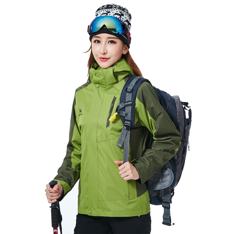 春秋季冲锋衣男女三合一两件套户外加绒加厚外套冬防水大码滑雪服在类目 户外/登山/野营/旅行用品, 户外服装, 冲锋衣裤, 冲锋衣中 - 来自Buy2taobao.com提供专业的淘宝代购服务